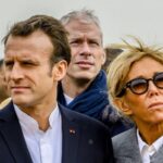 Macron a babička