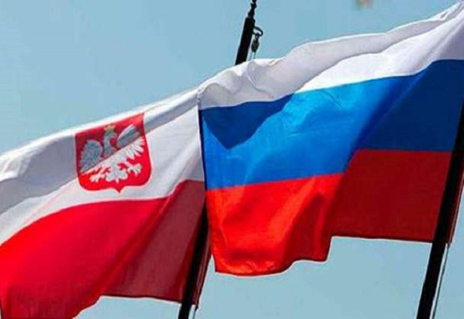Vlajky Polska a Ruska